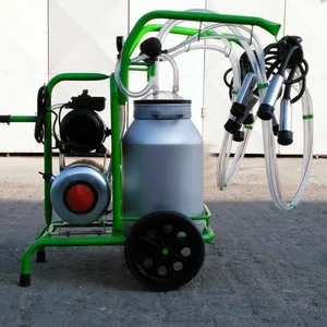 Double Cow Milking Machine Aluminium Bucket