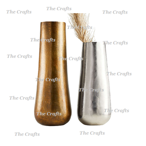 แจกันทรงโต๊ะทำจากอลูมิเนียมสีเงินสำหรับตกแต่งในงานแต่งงานดีไซน์ที่ได้เปรียบ - Product Image 2