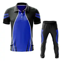 Cricket Uniforms Full Sublimation Custom Made Blue & Yellow 2 Piece Set