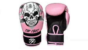 ถุงมือชกมวยหนังแท้สำหรับผู้ชายถุงมือชกมวยออกแบบโลโก้ได้ตามต้องการ - Product Image 4