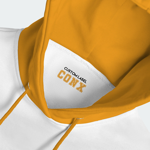 เสื้อฮู้ด unisex สำหรับฤดูหนาวผ้าคอตตอนผ้าฟลีซปักลายโอเวอร์ไซส์ออกแบบได้ตามต้องการ - Product Image 4