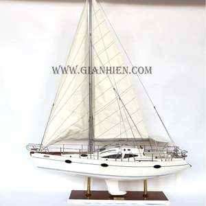 Modelo de Madera de Velero ELAN SAILING - Veleros Pintados Náuticos para Regalo - Product Image 3