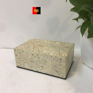 Rectangle mother of pearl box, can be used for jewelry, watches - Product Image 3