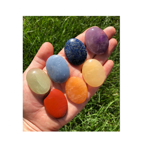 Pierre de pouce en cristal de haute qualité 7 chakra pierre inquiétude du pouce en cristal pierre naturelle grossiste de pierres précieuses de guérison - Product Image 2