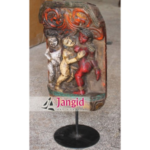 Indio de madera Kamasutra estatua - Product Image 1