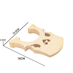 NAOMI Pont de <span class=keywords><strong>contrebasse</strong></span> Pont en érable pour <span class=keywords><strong>contrebasse</strong></span> 4/4 3/4 1/2 1/4 Pièces détachées - Product Image 3