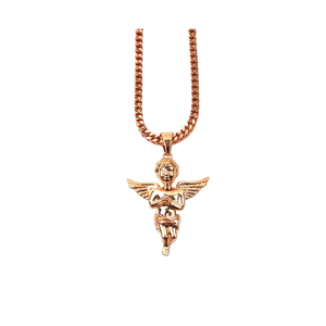 ผลิตที่กำหนดเองทองเทวดาสร้อยคอจี้ - Product Image 5