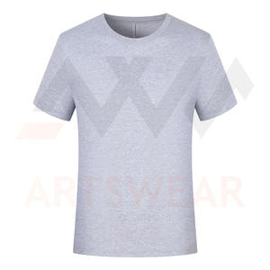 Camiseta de Algodón Jersey Sólido para Hombre, Diseño de Logotipo Personalizado OEM, Peso Medio 220g, Manga Corta, Cuello Redondo, Corte Regular, Transpirable - Product Image 1