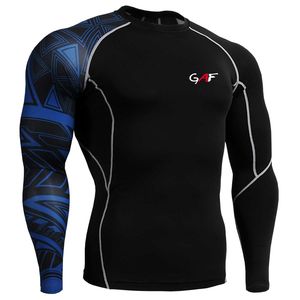 GAF Rash Guard de compression Mma Oem Mma Rash Guard personnalisé imprimé par sublimation pour hommes Rash Guard pour hommes - Product Image 4