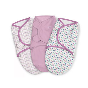 Customized Logo Wholesale Organic Muslin Adjustable Swaddle Wrap - Product Image 1