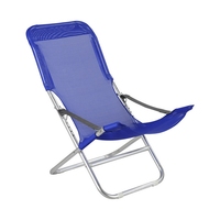 Sunshine – chaise de plage pliable en bois dur polyester, chaise longue de détente, réglable, Camping, fauteuil de détente inclinable