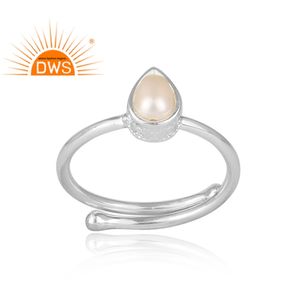 Ensemble de perles en argent Sterling 925, anneau fantaisie, vente en gros, ornée de pierres précieuses, pour filles, offre spéciale - Product Image 2
