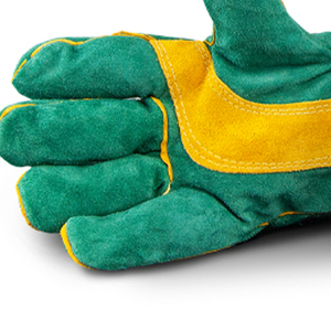 Gants de soudage en cuir de vache fendu, accessoires longs, pour sécurité - Product Image 2