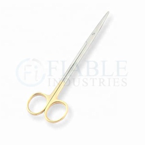 Metzenbaum Instrumentos quirúrgicos manuales Tijeras rectas y curvas Equipo médico hecho de acero - Product Image 3