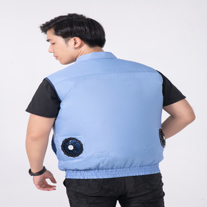 Air Conditioned Shirt with <b>Turbo</b> <b>Fans</b> for Cooling, OEM Made in Vietnam Polyester / Cotton Casual Woven Breathable,anti-hot - Product Image 4