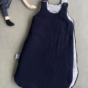 95% viscose (d'eucalyptus) 5% spandex maillot simple 220 GSM sac de couchage pour bébé tog 1.5 double couche sac de couchage pour bébé - Product Image 1