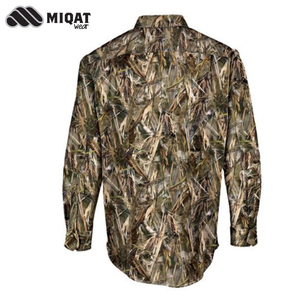 Camisa de Caza de Manga Larga Transpirable de Poliéster de Alto Rendimiento Personalizada al por Mayor para Hombre, Ropa de Caza - Product Image 2