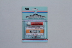 Cinta de Cassette de Audio cabeza limpiador con desmagnetizador húmedo tipo para todos de AUDIO - Product Image 4