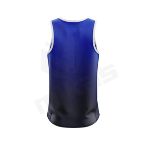 Custom Logo Sports Gym <b>Singlets</b> <b>Mens</b> Tank Tops Plus Size Cotton Stringer Bodybuilding and Fitness - Product Image 6