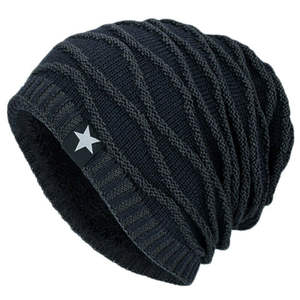 Gorro de punto con logotipo personalizado para hombre y mujer, gorro de invierno con logotipo personalizado, Unisex - Product Image 1