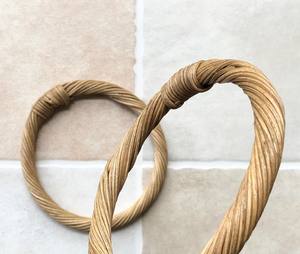 Poignées de sac en rotin de paille pièces de sac à main accessoires - Product Image 3