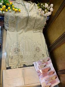 การออกแบบล่าสุด2ชิ้นชุดปากีสถานเดิมโดยสไตล์เสื้อผ้าปากีสถาน - Product Image 4