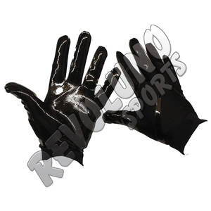 Gants de football américain personnalisés impression par sublimation main arrière gants de football pour adultes paume collante confortable - Product Image 3