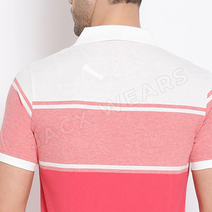 Chemises à manches courtes pour hommes de haute qualité, 100 % coton tricoté, unies, écologiques, respirantes, infroissables et compressées, différentes - Product Image 5