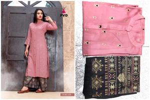 Nouveau Fabuleux Party Wear Georgette Imprimé Crêpe Filles Indiennes Porter Prêt à Porter Pas Cher Bas Prix En Gros Surat Alphanumero - Product Image 3