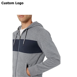 <b>Men's</b> High Quality Cotton Warm Pullover Custom Printed Embroidery Logo Lined Hoodies Wholesale - Product Image 3