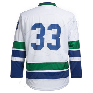 Maillot de hockey sur glace avec col en dentelle, sur mesure, prix d'usine - Product Image 2