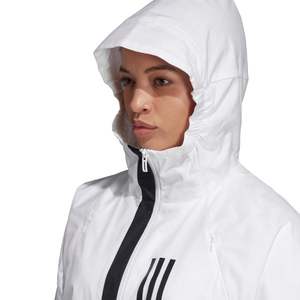 Chaqueta cortavientos personalizable para mujer, cortavientos de nailon, impermeable, de todos los colores, con capucha - Product Image 6