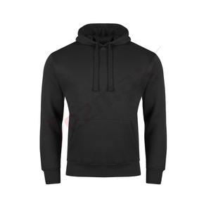 Fezmax 100% algodón Sudadera con capucha para hombre de talla grande nuevo diseño Anti-retráctil antiarrugas tejido de punto forro patrón sólido - Product Image 5