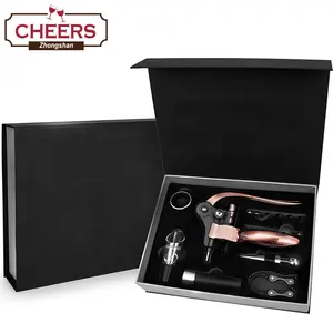 Premium Kaninchen Wein Opener Set, Wein Werkzeug Zubehör mit Kaninchen Korkenzieher Öffner, Belüfter, Stopper, Folie Cutter