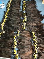 Extensions de cheveux alignées sur les cuticules, vente en gros, cheveux vierges non traités du Vietnam
