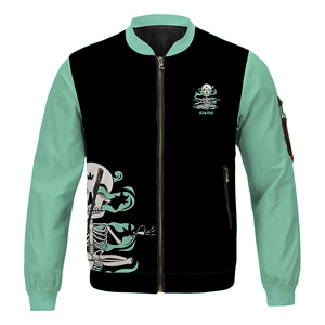 Chaqueta con sublimación para hombre, chaqueta con calor de béisbol satinada, abrigo de talla grande, chaqueta personalizada con parches de equipo universitario, venta al por mayor - Product Image 2