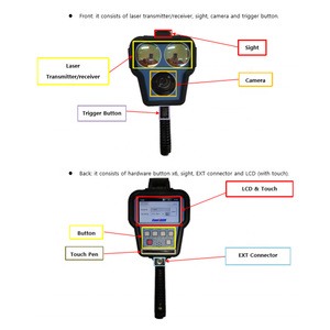 Compteur de vitesse Laser Portable ComLASER pour l'application de la vitesse et le contrôle du trafic, détection à longue portée - Product Image 2