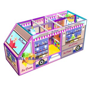 5x2x2.3m สนามเด็กเล่นในร่มแบบเข็นทำน้ำแข็งสำหรับสระว่ายน้ำ - Product Image 4