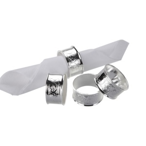 Handmade Designer Aluminum Napkin Rings Classic Stylish Fancy <b>Decorative</b> Napkin Rings <b>Top</b> Selling Wholesale - Product Image 3