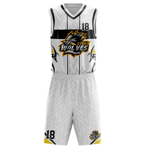 Pakistan fait par Piqué À Séchage Rapide Mode de Basket-Ball uniforme Offre Spéciale produits - Product Image 5