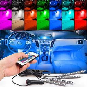 Éclairage led compétition pour intérieur de voiture, télécommande dj, lumière décorative - Product Image 2