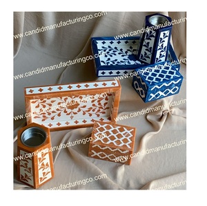 Bone Inlay Seashell Rectangle Incense Burner Eco-Friendly Fragrances Giveaway <b>Gifts</b> for Ramadan and <b>Eid</b> Handicraft - Product Image 6