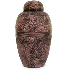 Urnes de crémation en laiton à dôme supérieur de haute qualité avec urnes funéraires en métal fini marbre noir pour cendres humaines - Product Image 2