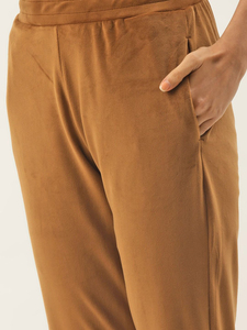 Conjunto de chándales de dos piezas de invierno para mujer, chaqueta y pantalones con cremallera y capucha con logotipo personalizado, trajes básicos de patrón sólido, chándal - Product Image 6