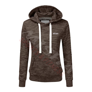 Vente flash : sweat à capuche décontracté surdimensionné pour femme, 100% coton molletonné, personnalisable - Product Image 1