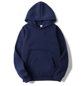 Vente en gros de sweatshirts à capuche imprimés avec logo personnalisé sweatshirts unisexes vierges brodés en polaire Vantage sweatshirts à capuche pour hommes - Product Image 5