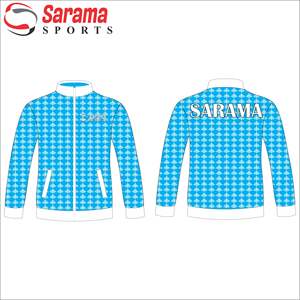 Venta caliente llano personalizado hombres al por mayor chaquetas en blanco 100% poliéster satén seda chaqueta de béisbol, - Product Image 3