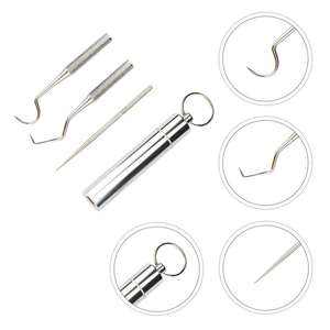 Lot de 11 ostéotomes dentaires de qualité supérieure, pointe droite et incurvée, maillet à viande, outils de propagation des os, approuvé CE ISO - Product Image 2