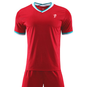 Ensemble de vêtements de football personnalisés unisexe 100% polyester à séchage rapide respirant vêtements de sport en gros équipe Club Logo impression par sublimation pour - Product Image 1