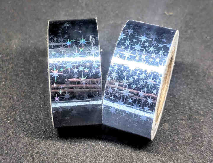 Single-Sided 50mm Color-Changing Hula Hoop Tapes Water Activated Polyester Acrylic Adhesive Carton Sealing Paper Film